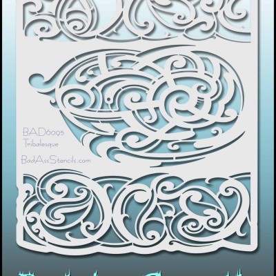 Full Size Bad Ass Stencil 6095